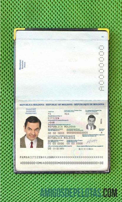 Passaporte da Moldávia (2011 2014) Visual fotográfico baixar para verificação